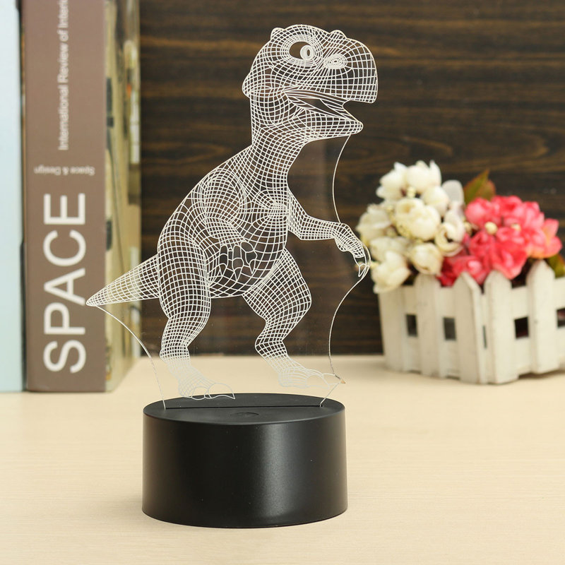 Veilleuse dinosaure 3D