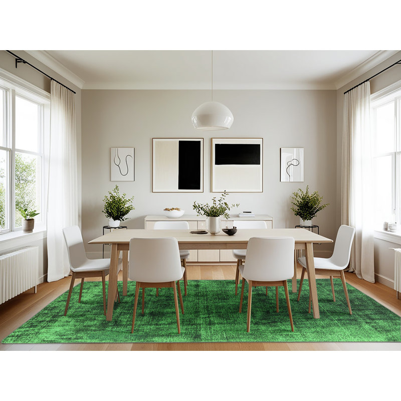 Eliza-Mae Washable Abstract Indoor Rug, Rectangle 7' x 10'