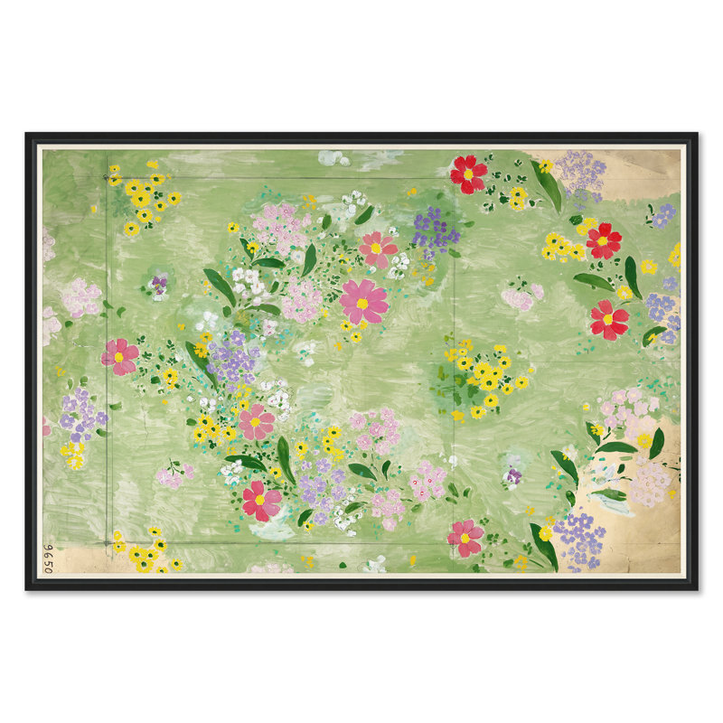 Canzonetta Print by Paule Marrot Soicher Marin, Black Framed