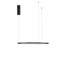 1 - Light Black LED Cylinder Pendant