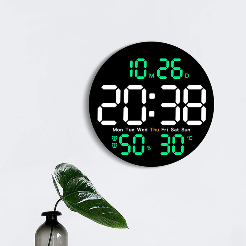 Plastic / Acrylic Wall Clock, White