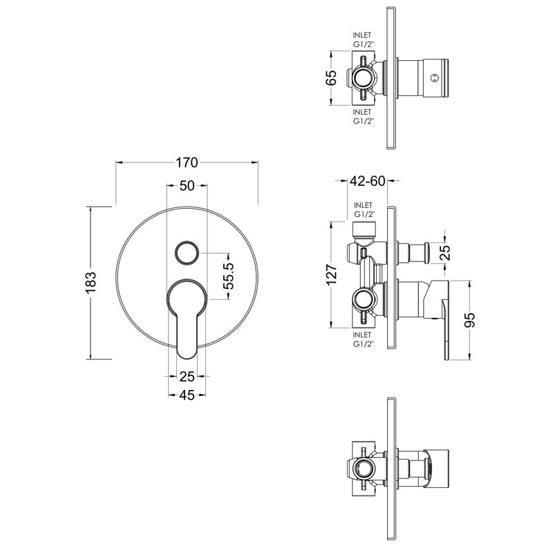 Arvan Thermostatic Valve