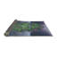 Tapis vert/gris tissé à la machine-237420315