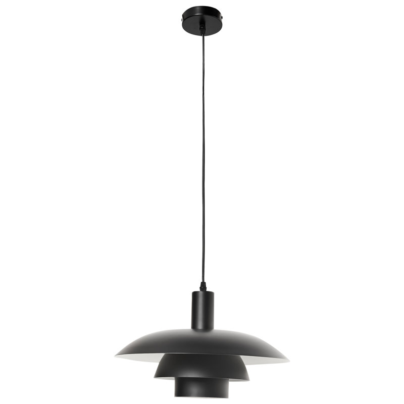 Metal Pendant Lamp HILBA, Black