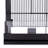 Knox 23 in. Steel Pointed Top Table Top Bird Cage with Wheels with Stand with Perch with Tray