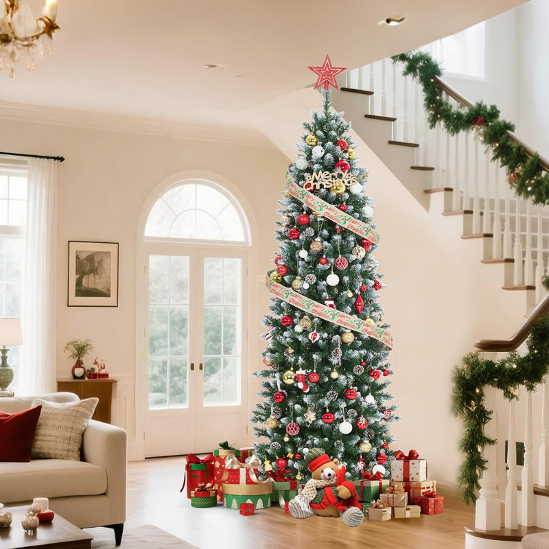 Lighted Artificial Christmas Tree, 0.44m H