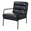 Keeley 23.5" W Top Grain Leather Armchair-1421850148