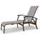 Askar Outdoor Rust-Resistant Metal Chaise Lounge