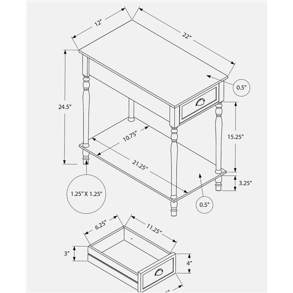 Dimensions du produit