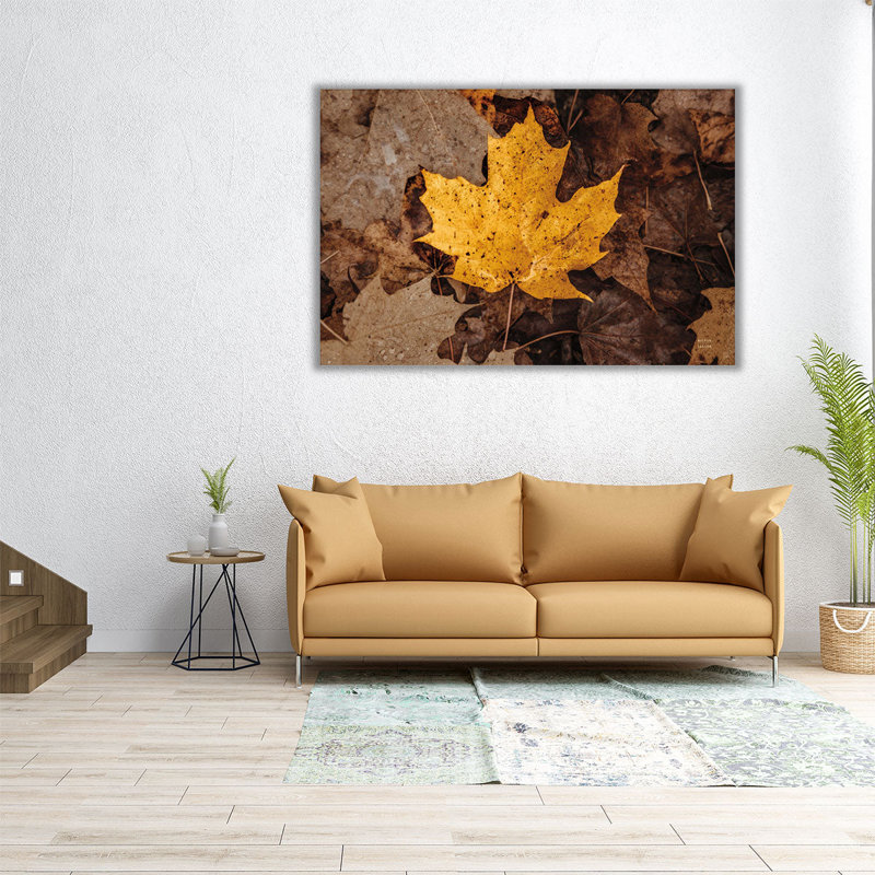 «Fall Rains II», reproduction d'art sur toile, H 20 po x l 30 po