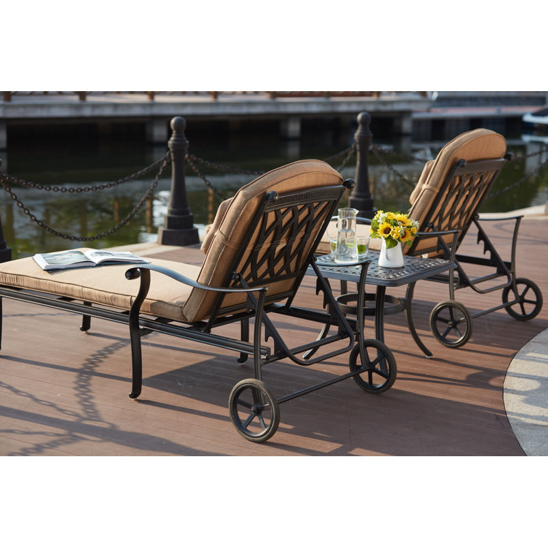 Champine 24'' Square End Table