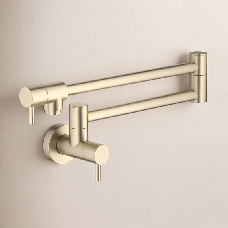 Robinet de cuisine, Or brossé