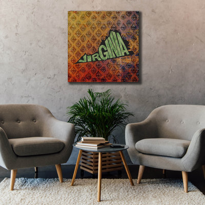 'Virginia 3' by Art Licensing Studio Canvas Wall Art