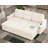 Sleeper Sofa Bed, 84 Inch Pull Out Couch With 2 USB & Cup Holders, Tufted L Shape Convertible Sofa With Storage Chaise-1508080578