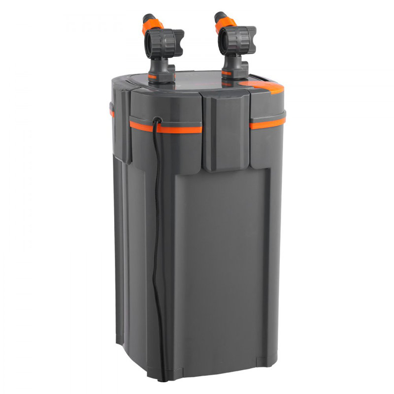 Aquarium Filter 660GPH, 5-Stage Canister Filter 235 Gallon, Ultra-Quiet Internal Aquarium Filter with UV Protection, Submersible Power Filter with Multiple Function for Fish Tanks, 25W