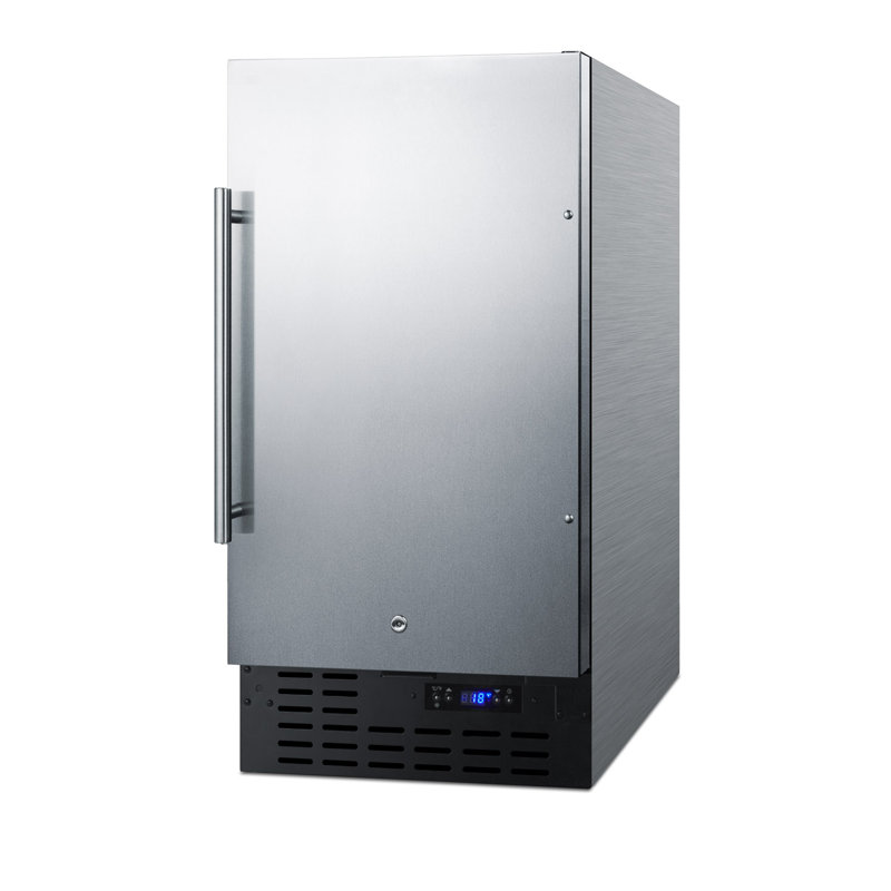 2.7 Cubic Feet Frost-Free Undercounter Upright Freezer, Stainless Steel