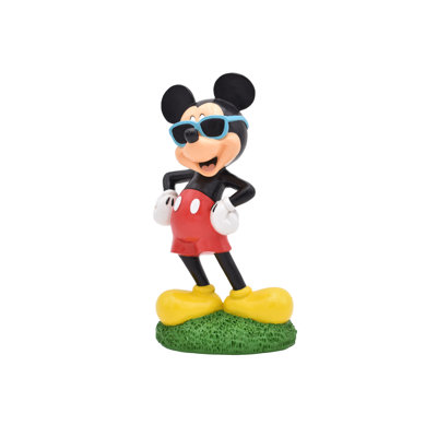 Disney Mickey Mouse Rockin' Sunglasses Outdoor Garden Statue