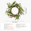 Artificial Decorative Wreath 22 In Pink Green With Daisies Year Round Wreath
