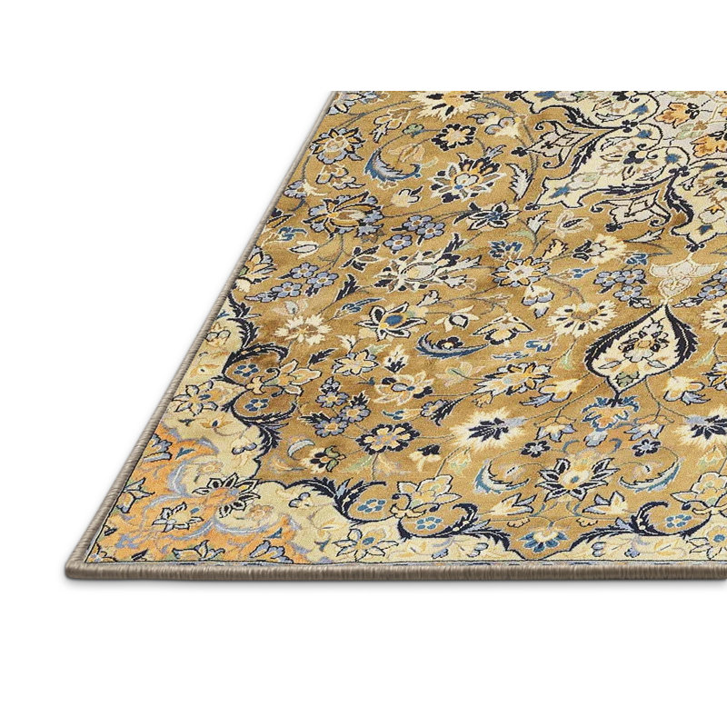 Tapis oriental beige, Rectangle 6 pi x 9 pi