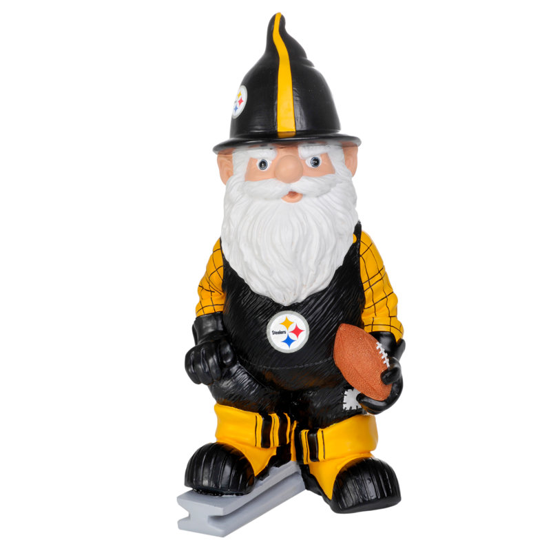 Statue de GNOME thématique NFL, Pittsburgh Steelers