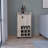 Bar Cart With 6 Built-In Wine Rack And Casters-758518714