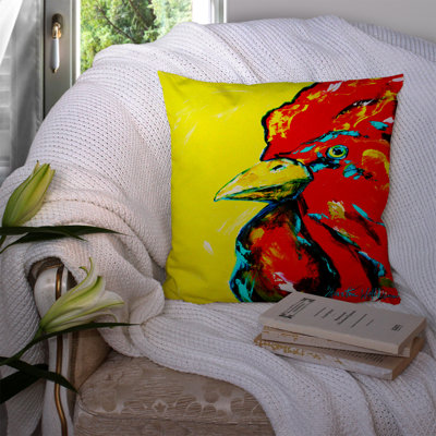 Big Head Indoor/Outdoor Throw Pillow