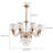 8 Light Modern Luxury LED Crystal Chandelier