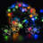 345 in. Battery Powered and Solar Powered String Light