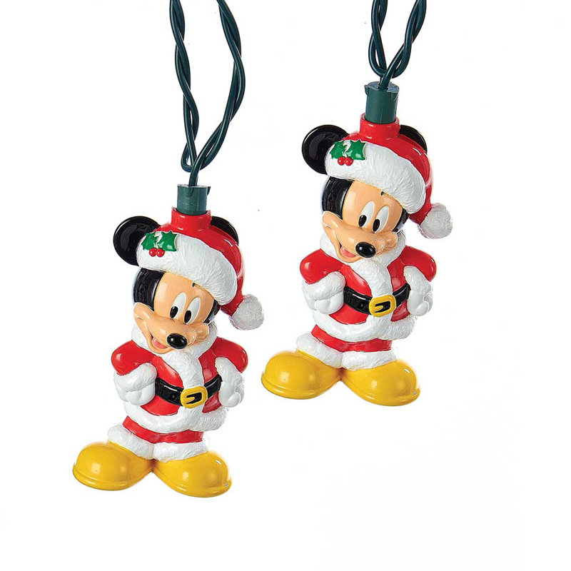 Mickey souris 10 lumières de chaîne lumineuse