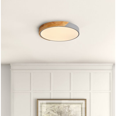 Luling Simply Design Energy-Saving Circle LED Dimmable Flush Mount Ceiling Light Fixture