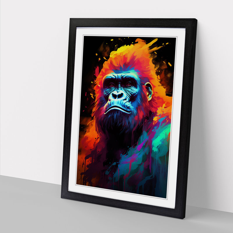 Gorilla Digital - Framed Print