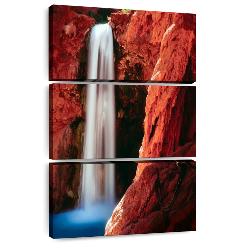 Alvord Majestic Mooney Falls, H 32 po x l 20 po