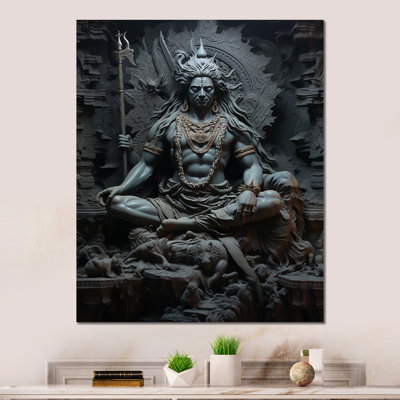 " Hinduism Shivas Somber Slate "