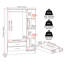 Cascio 3 Door Wardrobe-49461011