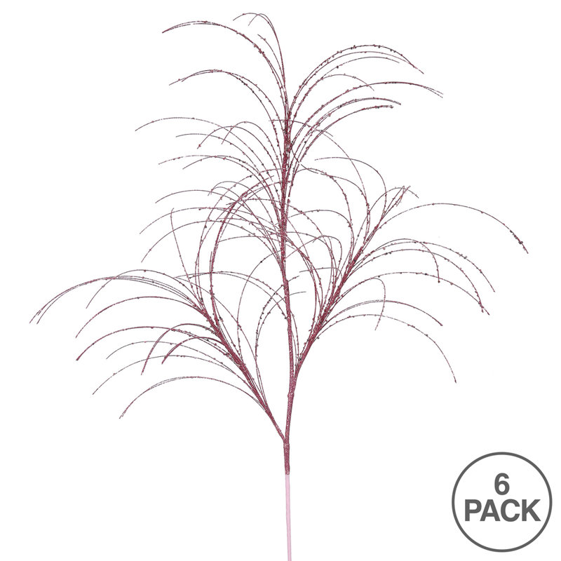 Vaporisateur de Noël artificiel à paillettes, Mauve