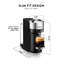 Nespresso Vertuo NEXT Coffee and Espresso Machine by De'Longhi, Chrome