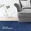Tapis rond bleu foncé Melgoza-2085501233
