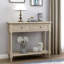 Console Daisy Series, table de couloir, table Hoyer avec deux tiroirs et tablette inférieure Acacia Mangium-1814502477
