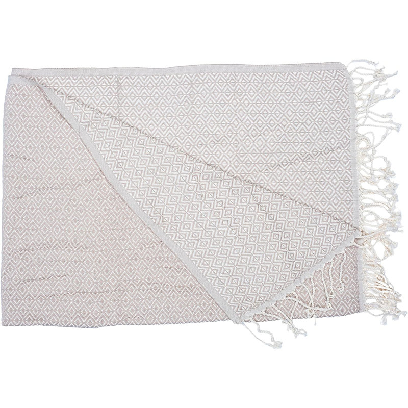 Janesh Turkish Cotton Jacquard Beach Towel