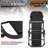 36" 2 In 1 Folding Rolling Car Creeper Seat With Casters, Foldable Mechanic Creeper, 330Lbs Capacity-1025694032