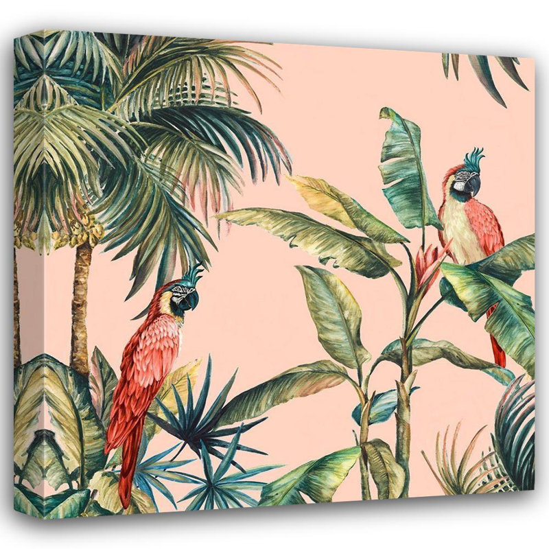 «Bungalow Rose Watts», galerie d'art sur toile tendue Eva: Tropicano II