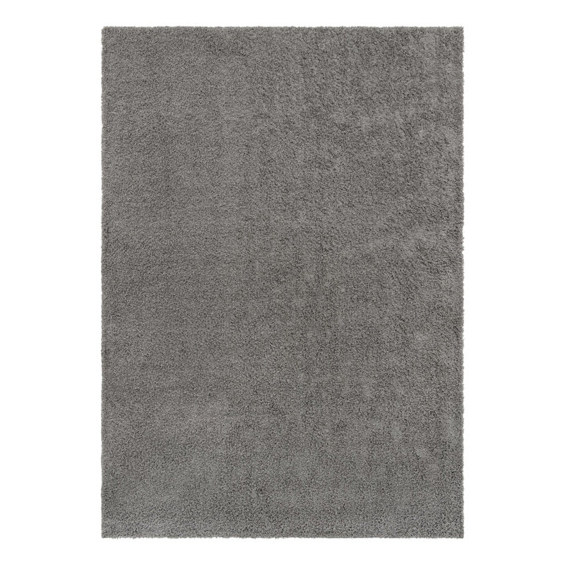 Santosha Shag Rug, Rectangle 10' x 14'1", Cloud Gray