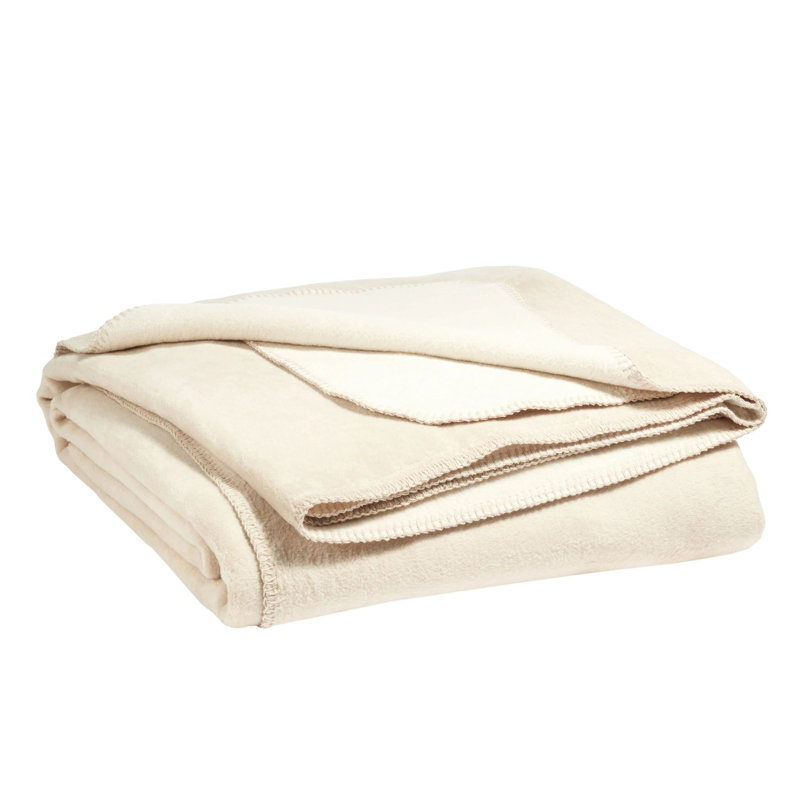 Couverture en molleton naturel, Couverture double / grand, Naturel