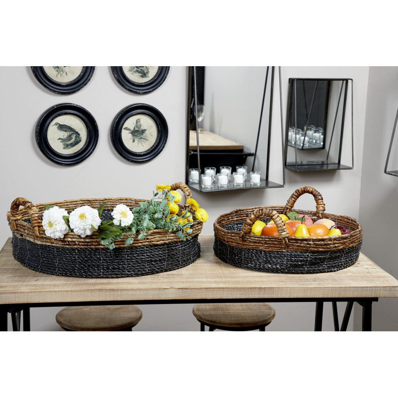 Ensemble de plateau de meuble-lavabo rond 2 pièces Winifred