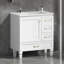 Meuble-lavabo. Armoire de rangement Abundant - 1 porte à fermeture douce et 3 tiroirs-522283992