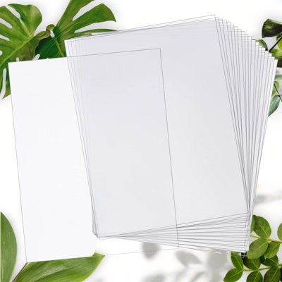 20 Pcs Plastic Board Sheets