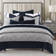 Tweed Solid Color Classic Modern Rustic Woven Duvet Cover Set