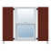 Atlantic Architectural Three Equal Panels, Raised Panel Shutters Pair