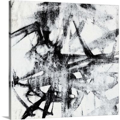 Reproduction d’art « monotype Scribble II » par Jennifer Goldberger