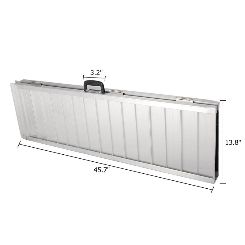 Rampe portative 2 po Ktaxon, H 2 po x L 48,03 po x l 28,34 po